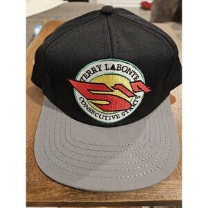 VTG 1996 Terry Labonte 514 Consecutive Starts Hat Cap Kelloggs Nascar USA Made